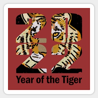 2022 Year of the Tiger Sticker